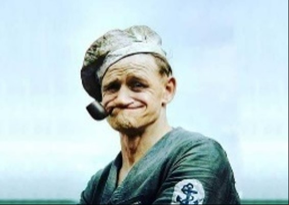 POPEYE EXISTIU?: Conheça Frank 'Rocky' Fiegel, a inspiração do personagem