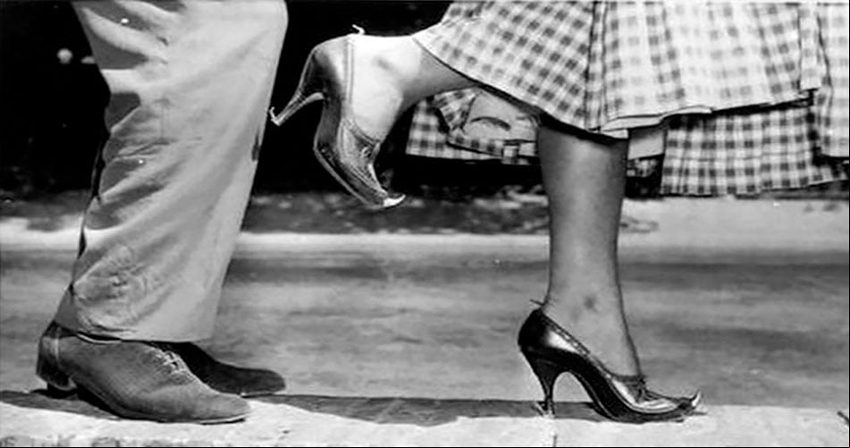 SAPATOS DE DEFESA: Os sapatos contra assediadores da Itália de 1955 