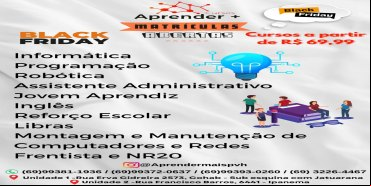 APRENDER + CURSOS PROFISSIONALIZANTES